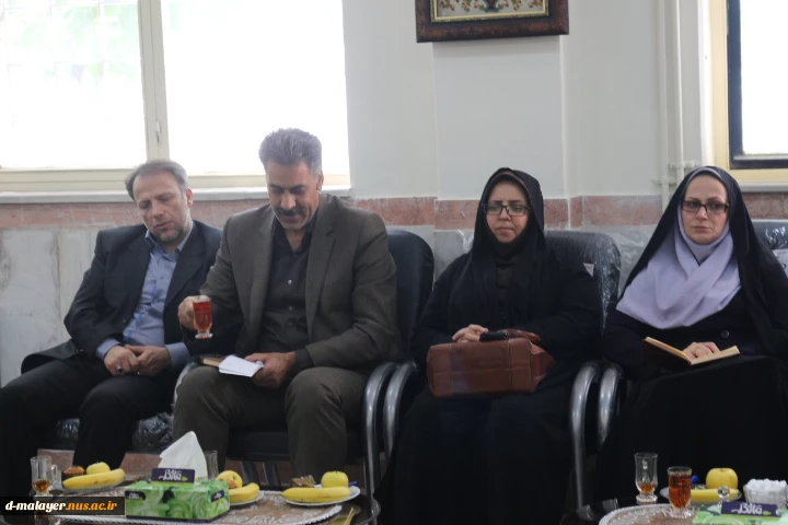 جلسه هماهنگی مسوولین آموزشکده با روسا ادارات آموزش و پرورش ملایر و جوکار 3