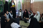 حضور دانشجویان آموزشکده فنی و حرفه ای دختران ملایر در گلزار شهدای عاشورا و مزار شهدای گمنام امام زاده عبدالله به مناسبت هفته بسیج 10