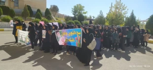 تجمع کارکنان، اساتید و دانشجویان در حمایت از مردم مظلوم فلسطین 3