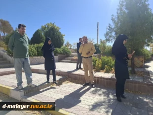 نصب وسایل ورزشی در محوطه آموزشکده دختران ملایر 3