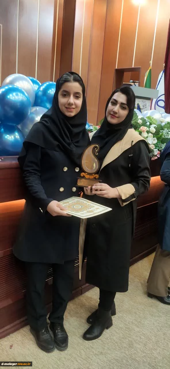 کسب مقام نخست جشنواره مد و لباس الوند دخت 3